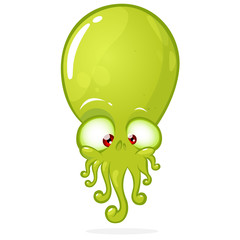 Cute cartoon monster. Vector character