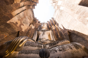 A big buddha in Sukhothai