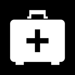 Obraz premium First aid box icon 