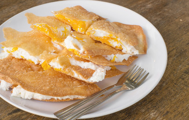 roti with golden thread dessert