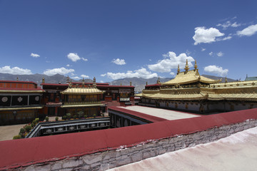 Jokhang Temple in Tibet, China 