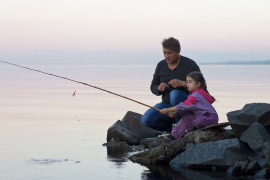 1,391 Dad Fishing Daughter Stock Photos, High-Res Pictures, and