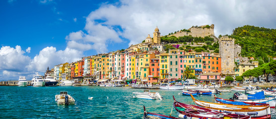 Fisherman town of Portovenere, Liguria, Italy