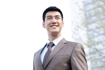 Portrait of young businessman