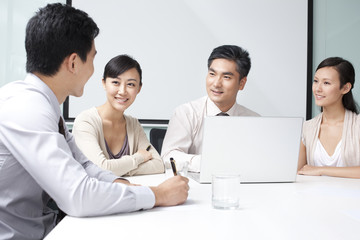 Business Team Brainstorming