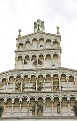 Vista de Lucca, La Toscana, Italia