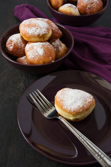 Donuts in the bowl