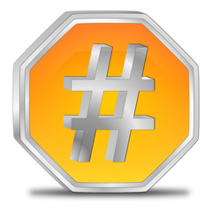 Hashtag Button
