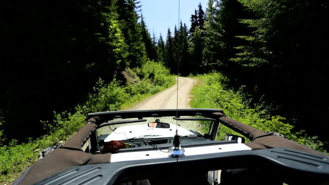 POV 4x4 motion drive rough dirt track Extreme Terrain Canada