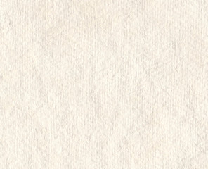 Closeup handmade white rough paper