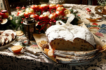 Bishop's breat at advent table