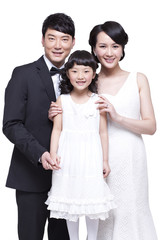 Portrait of happy family