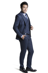 Portrait of confident businessman