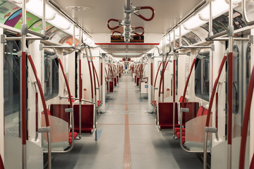 toronto subway carriage  underground train © goami