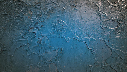 Peeling paint on wall seamless texture. 