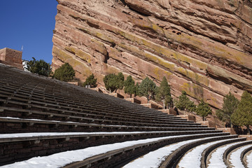 Red Rocks Park and Amphitheater in Denver, Colorado
