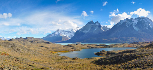 Fototapeta na wymiar Parque Nacional Torres del Paine, Chile