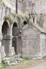 Obraz premium Armenian Apostolic Church. Mountain landscape, the monastery. The landscape in Armenia (Tatev). 