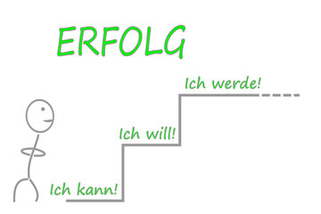 Stufen zum Erfolg
