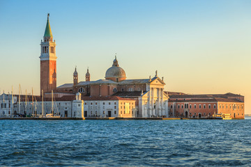 Fototapeta na wymiar view of San Giorgio island, Venice, Italy