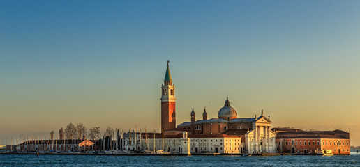 Obraz premium view of San Giorgio island, Venice, Italy