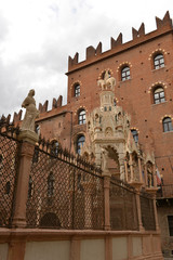 Grób Scaligera w Weronie - Włochy - obrazy, fototapety, plakaty