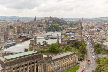 Fototapeta premium Edinburgh cityscape