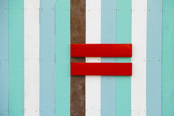 Stock Photo:.Multi colored shabby wood background