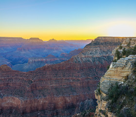 Grand Canyon Sunsrise from Mather Point