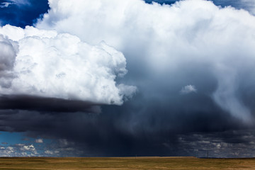 Cloudscape in Tibet, China