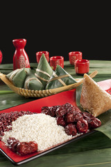 Zongzi and its ingredients