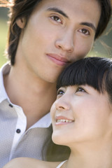 Portrait of young couple