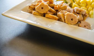 NAM NUONG ,Grilled pork balls