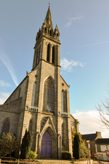 Church of Plouha, Brittany, France