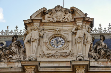 Old architecteur of Lyon, France