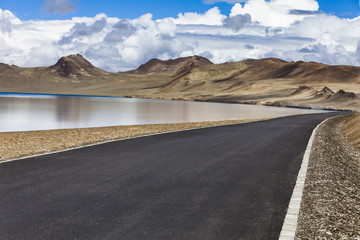 Road in Tibet, China