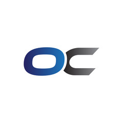 Obraz premium Simple Modern letters Initial Logo oc