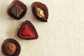 Valentine chocolate