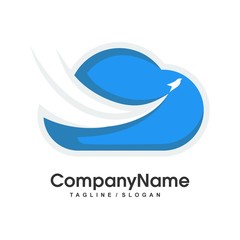 Cloud logo icon Vector