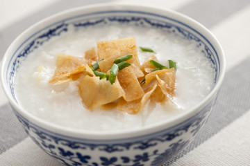 Chinese food rice porridge