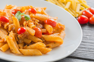 Penne pasta
