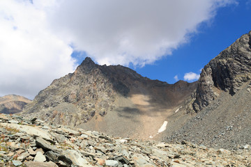 Mountain Säulkopf in Hohe Tauern Alps, Austria