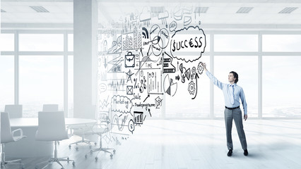 Sketching plan of success achieving