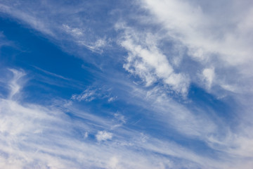 Naklejka na ściany i meble many cloudy blue sky background