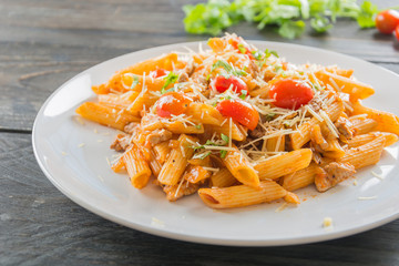 Penne pasta