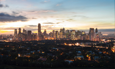 Manila skyline, Philippines
