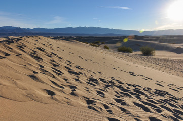 Sand dunes in Death Valley National Park, California, USA