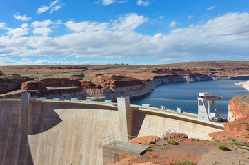 Glen Canyon Dam, Arizona, USA