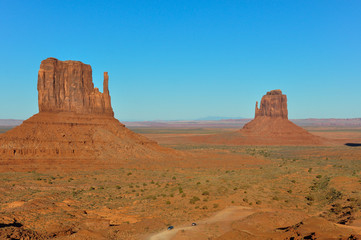 Fototapeta na wymiar Monument Valley Navajo Tribal Park, Arizona, USA