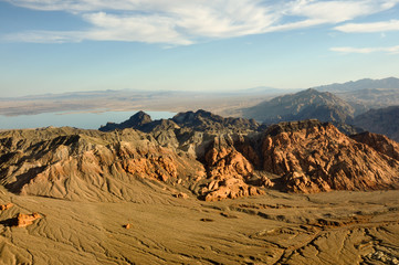 Nevada's desert near Las Vegas, USA